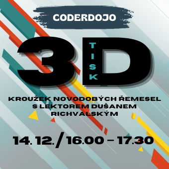 14. 12. se uskuteční další setkání Kroužku novodobých řemesel s lektorem Dušanem Richvalským.